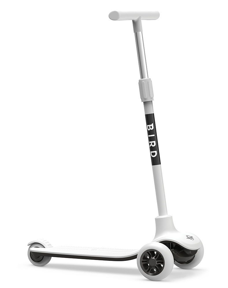 Birdie Kid-Powered scooter (Dove White)