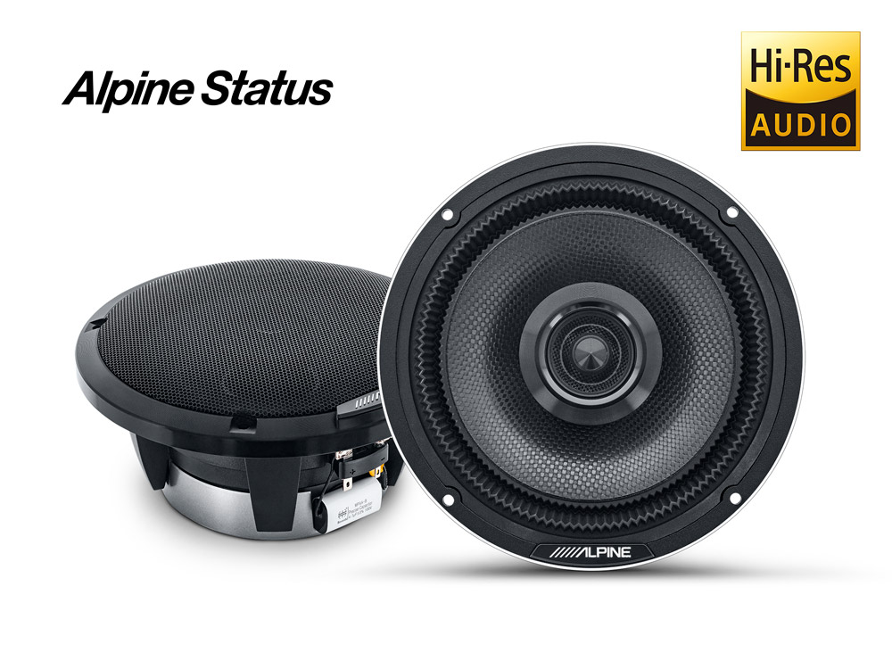 Alpine HDZ-65 Status Hi-Res 6.5” (16.5cm) Coaxial Speakers