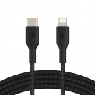 Belkin CAA004bt1MBK Braided USB-C to Lightning Cable (1M)