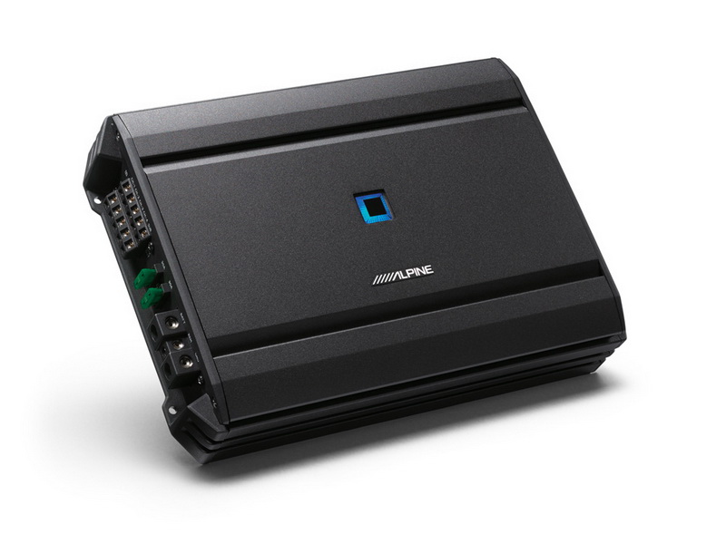 Alpine S-A55V 5-Channel Power Amplifier - 4 x 60W + 1 x 300W @ 2 Ohms