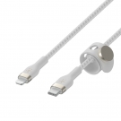 Belkin CAA011bt3MWH BOOST↑CHARGE™ PRO Flex USB-C® Cable with Lightning Connector