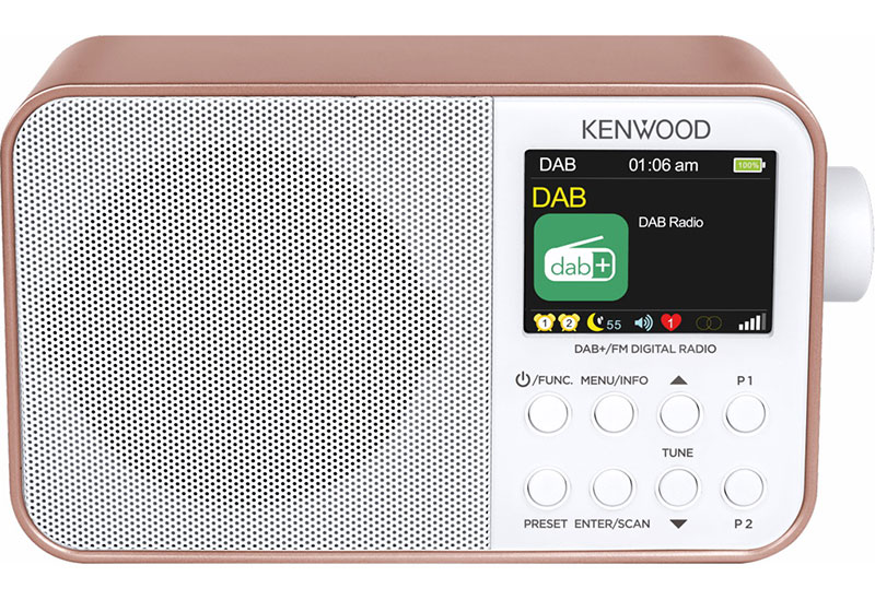 Kenwood CR-M30DAB-R Portable DAB+ radio