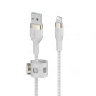 Belkin CAA010bt3MWH BOOST↑CHARGE™ PRO Flex USB-A Cable with Lightning Connector