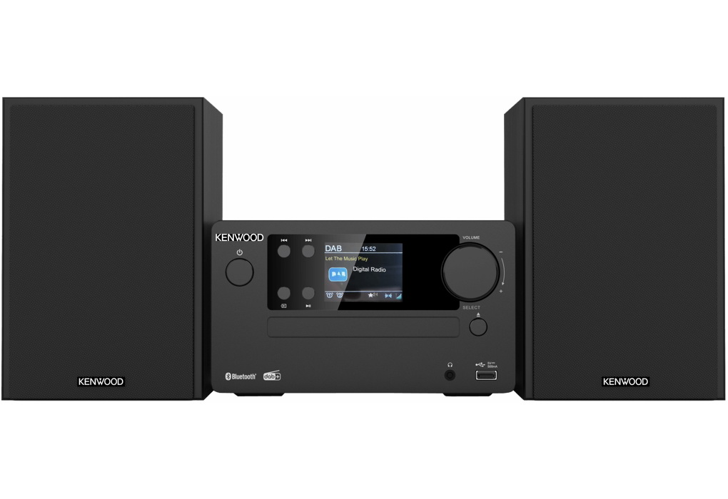 Kenwood M-725DAB-B Micro HiFi-System with DAB+