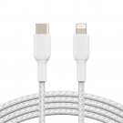 Belkin CAA004bt2MWH Braided USB-C to Lightning Cable (2M)