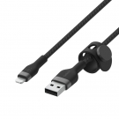 Belkin CAA010bt2MBK BOOST↑CHARGE™ PRO Flex USB-A Cable with Lightning Connector