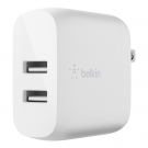 Belkin WCB002vfWH BOOST↑CHARGE™ Dual USB-A Wall Charger 24W