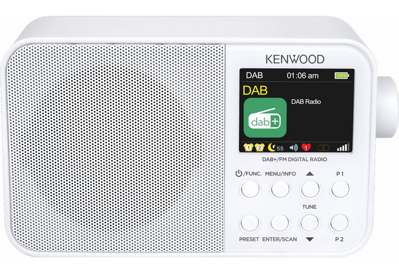 Kenwood CR-M30DAB-W Portable DAB+ radio