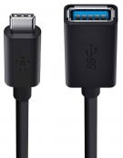 3.0 USB-C to USB-A Adapter - F2CU036btBLK