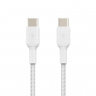 Belkin CAB004bt1MWH Braided USB-C to USB-C Cable (1m)