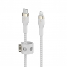 Belkin CAA011bt2MWH BOOST↑CHARGE™ PRO Flex USB-C® Cable with Lightning Connector