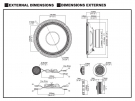 Alpine S2-S80C S-Series 20cm (8”) Component 2-Way Speakers