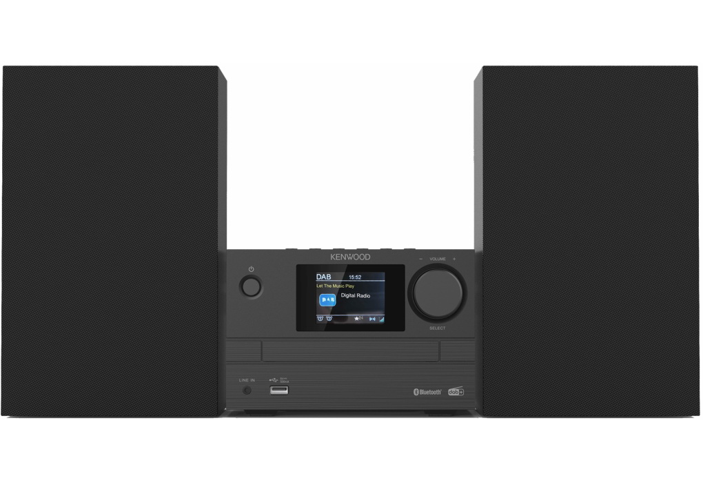 Kenwood M-525DAB-B Micro HiFi-System with DAB+