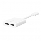 Belkin F7U081btWH CONNECT™ USB-C™ Audio + Charge Adapter