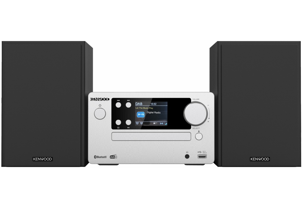 Kenwood M-725DAB-S Micro HiFi-System with DAB+